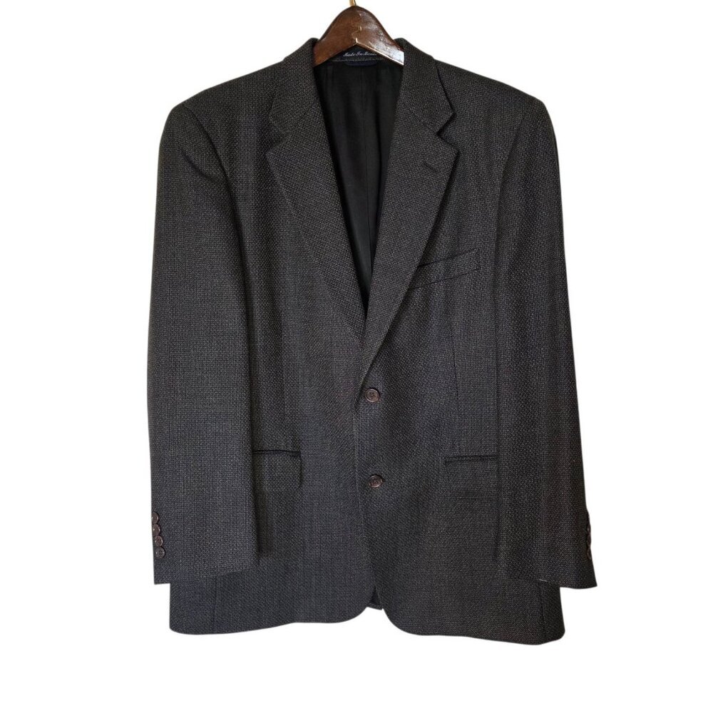 Oak Creek Men’s Gray 100% Wool Blazer Sport Coat Jacket 42R